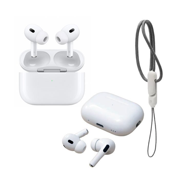 AirPods Pro 2nd Gen Wireless Earbuds – Carbon Titanium Edition