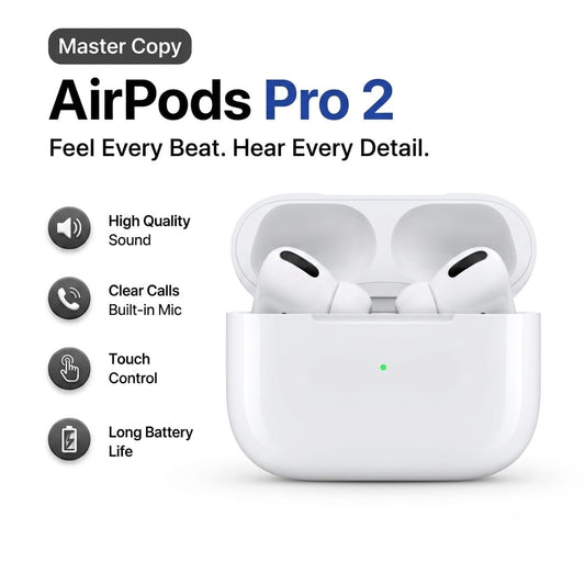 AirPods Pro 2 Master Copy – Wireless Bluetooth Earbuds