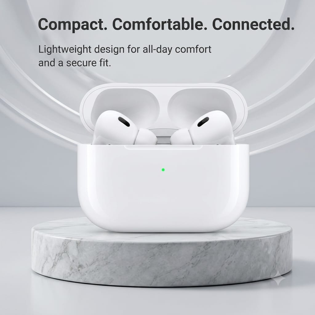 AirPods Pro 2 Master Copy – Wireless Bluetooth Earbuds